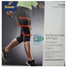 TCM Tchibo 3/4 Damen Sport Tight Laufhose Fitnesshose Sporthose Hose M 40 42