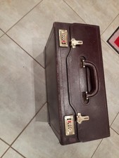Aktenkoffer Leder Braun mit