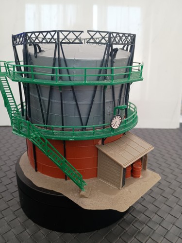 Eisenbahn modellbau gasometer - eisenbahn,
