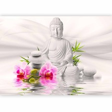 Buddha blumen steine zen - buddha, spa