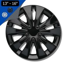 Radkappen 13 - 16 Zoll schwarz silber Radzierblenden VERSANDKOSTENFREI