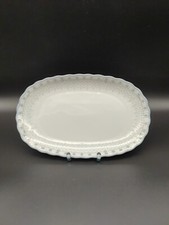 Alt Tirschenreuth Form Salzburg - Sonate blaue Blümchen Kuchenteller 23,5 x 15 