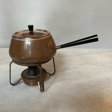 Fondue set aus kupfer - fondue,