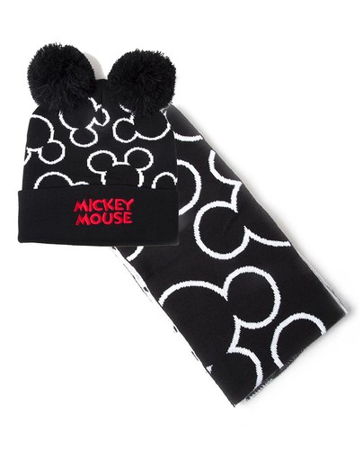 Micky maus beanie - maus, schal