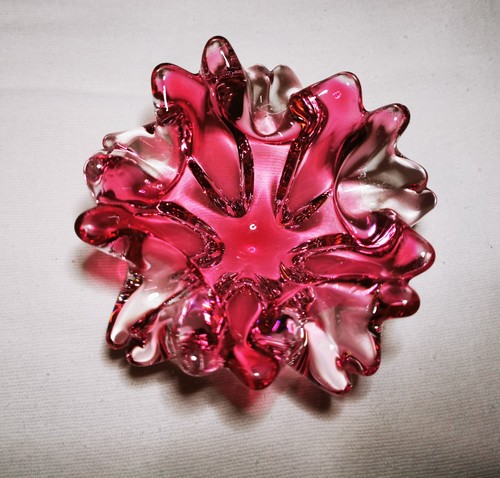 Kunstvolle glas aschenbecher - glas,