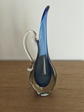 Große Murano Stil Glas Vase