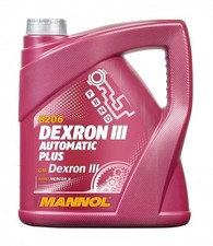 MANNOL Dexron III Automatic Plus ATF III Automatikgetriebeöl Rot 4L MN8206-4
