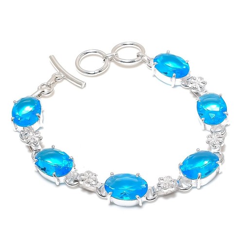 Facettierter london blautopas - facettierter,