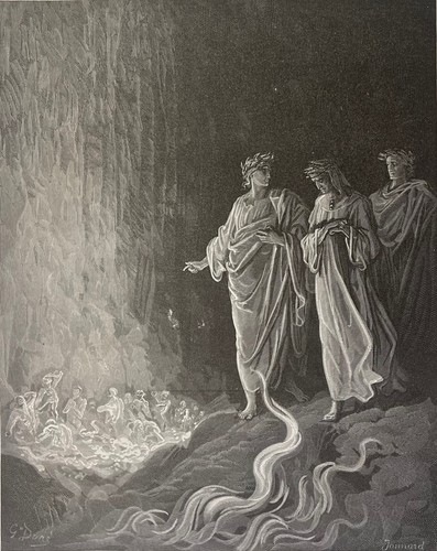 Dante die dichter fegefeuer - die,