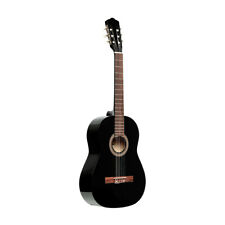 Stagg SCL50-BLK 4/4 klassische Gitarre mit Lindendecke, schwarz