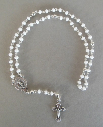 Rosenkranz kleine weiße
