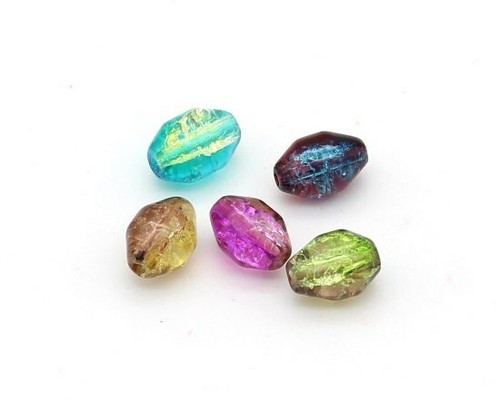 Stk crackle crash perlen - 20,