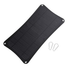 10W ETFE Solar Panel Charger Outdoor Emergency Power Source Sunpower Battery