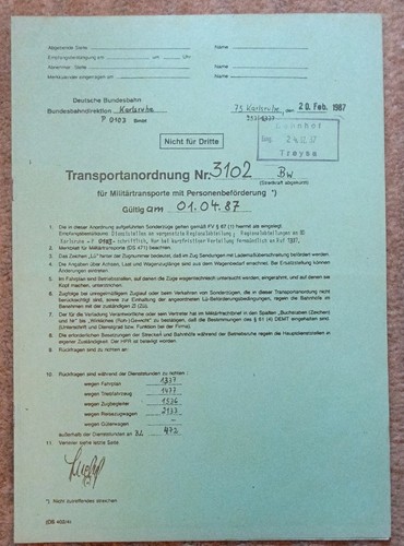 Deutsche bundesbahn - deutsche,