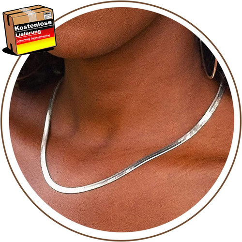 Damentraube flache halskette - damentraube,
