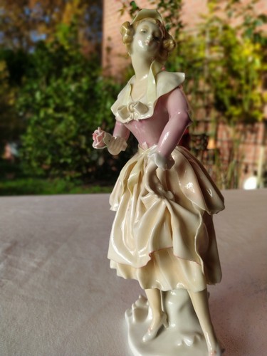 Dekorative porzellan figur - dekorative, porzellan-figur