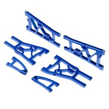 1 Stück Komplettes Arm Set aus Aluminium Blau für Kyosho MP7.5 Inferno GT2 VE