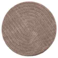CASA FONDO 1 runde Fußmatte Hoch-/Tief-Design rutschfest, Ø 100cm taupe N263
