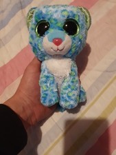 TY Leona Blau Leopard