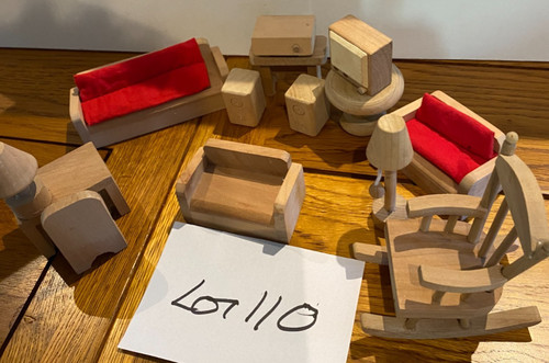 Gruppe von holzspielzeug - gruppe,