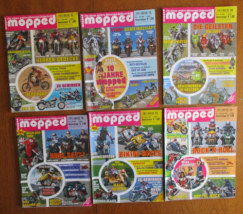 Motorrad zeitschrift - 6x, motorrad-zeitschrift