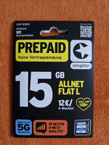 Congstar prepaid telefonkarte - congstar,