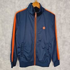 Fishbone Trainingsjacke Sportjacke Gr. S Blau Jacke Pullover Regular Fit Sport 