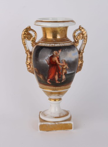 Porzellan vase paris - porzellan,