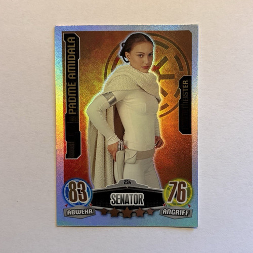 Topps force attax - attax, padme