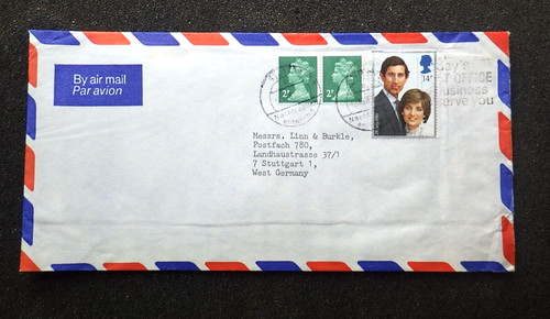 Großbritannien luftpost - gb,