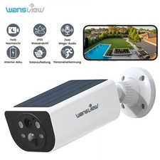 Wansview 2K 3MP Solar KAMERA FUNK WLAN WIFI Camera AUßEN ÜBERWACHUNGSKAMERA DHL