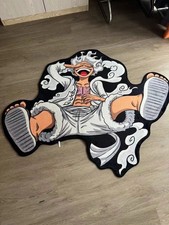 One Piece Teppich Anime Ruffy Gear 5 Gamer Wohung Dekoration 80cm