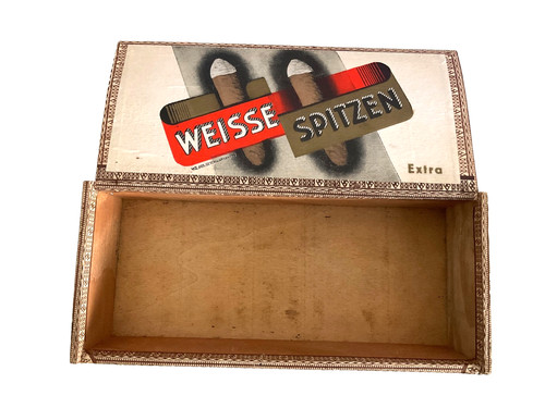 Vintage holzschachtel zigarren - vintage,