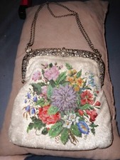 Antike Handtasche Petit-Point