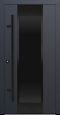 Haustür mit Aluminiumzarge Energiespar-Tür DS92mm M28 Serie Blackline