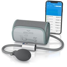 Medicinalis - Blutdruckmessgerät Oberarm Bluetooth - Blutdruck und Puls Messe...