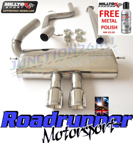 Milltek focus auspuff st250 - focus,