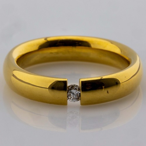 Spannring 750 18k gelbgold - 750/18k,