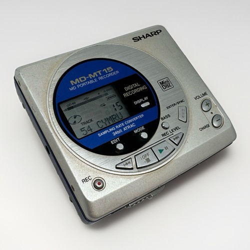 Sharp mt15 minidisc - sharp, md-mt15