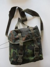 Bundeswehr Umhängetasche Mehrzwecktasche Angeltasche BW Flecktarn Gebraucht