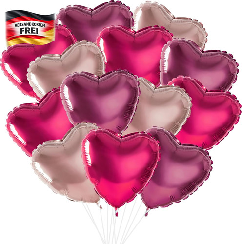 Herzluftballons 45cm für