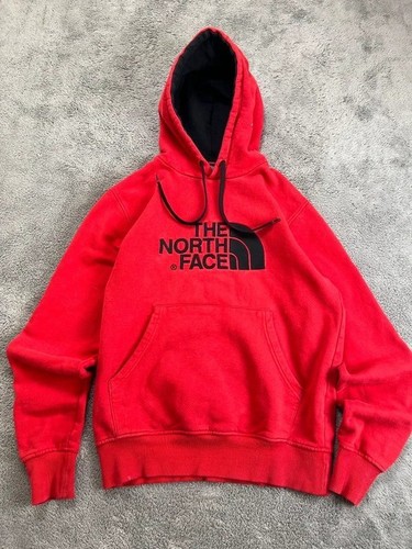 The north face - hoodie, rot