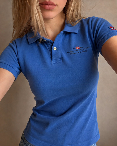 Napapijri poloshirt marineblau - napapijri,