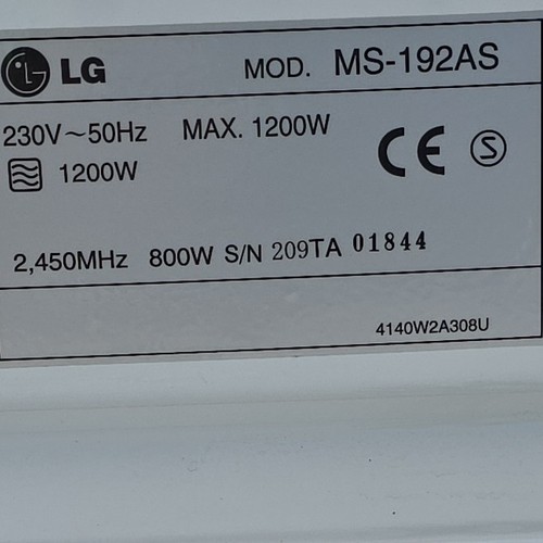 192as mikrowelle 19 l - ms-192as,
