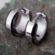 Modische Edelstahl Herren