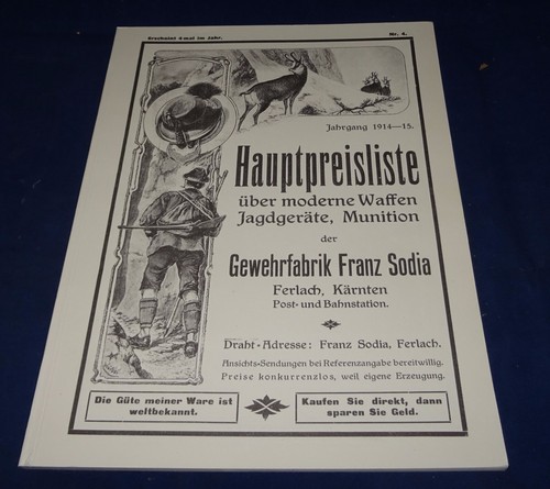 Hauptpreisliste über moderne
