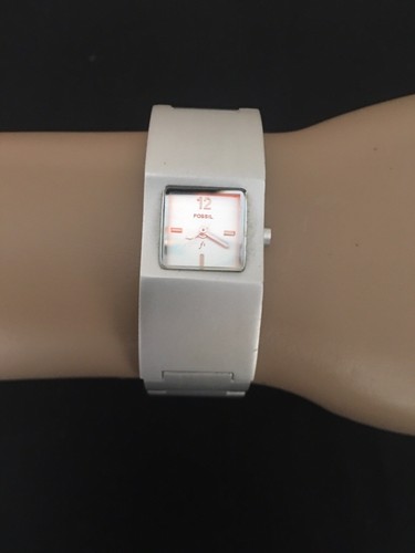 Fossil damenuhr aluminium - fossil®,