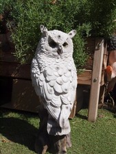 Eule Deko Figur Gartenfigur