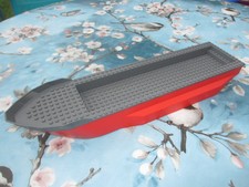 LEGO Schiffsrumpf Feuerwehr Löschschiff 48x12 Schiff Boot Set 7207 (200224D)