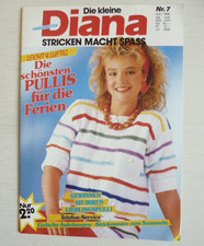 Die kleine Diana Zeitung Zeitschrift Heft stricken häkeln